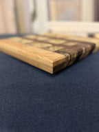 White Oak & Spalted Walnut Cutting Board
