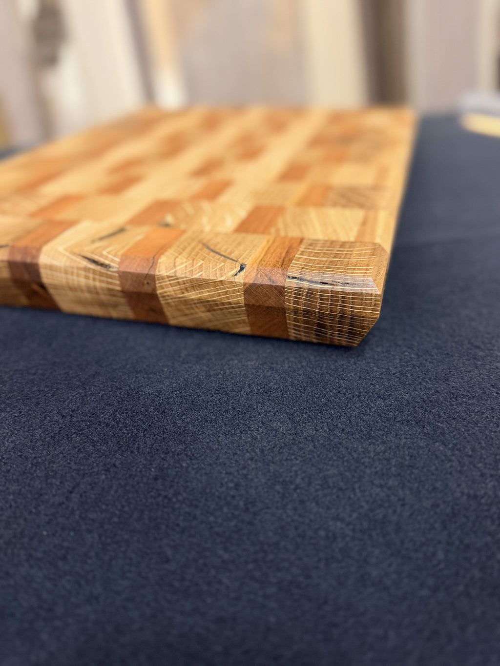 White Oak & Cherry Cutting Board