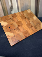 White Oak, Red Oak & Hickory Blue Resin Board
