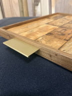 Spalted Red Maple Clear Resin Serving Tray